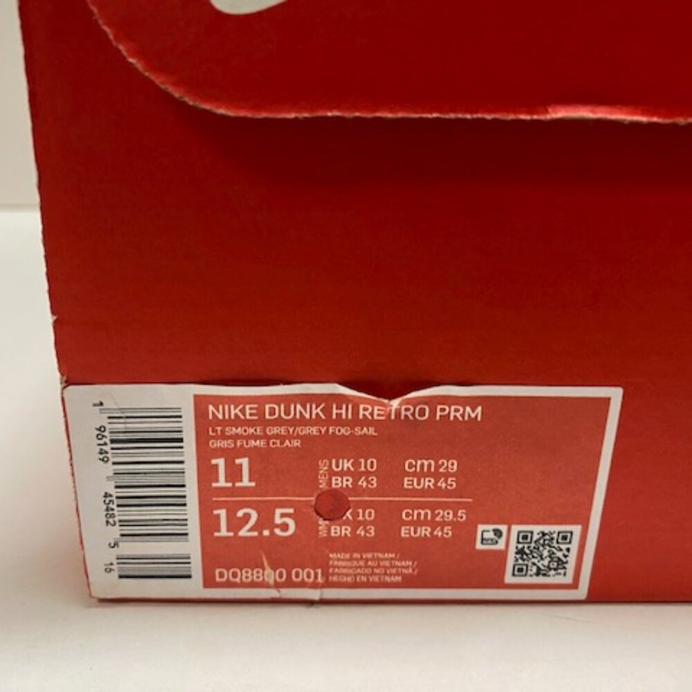 Nike Dunk High Premium Partial Gray - image 7